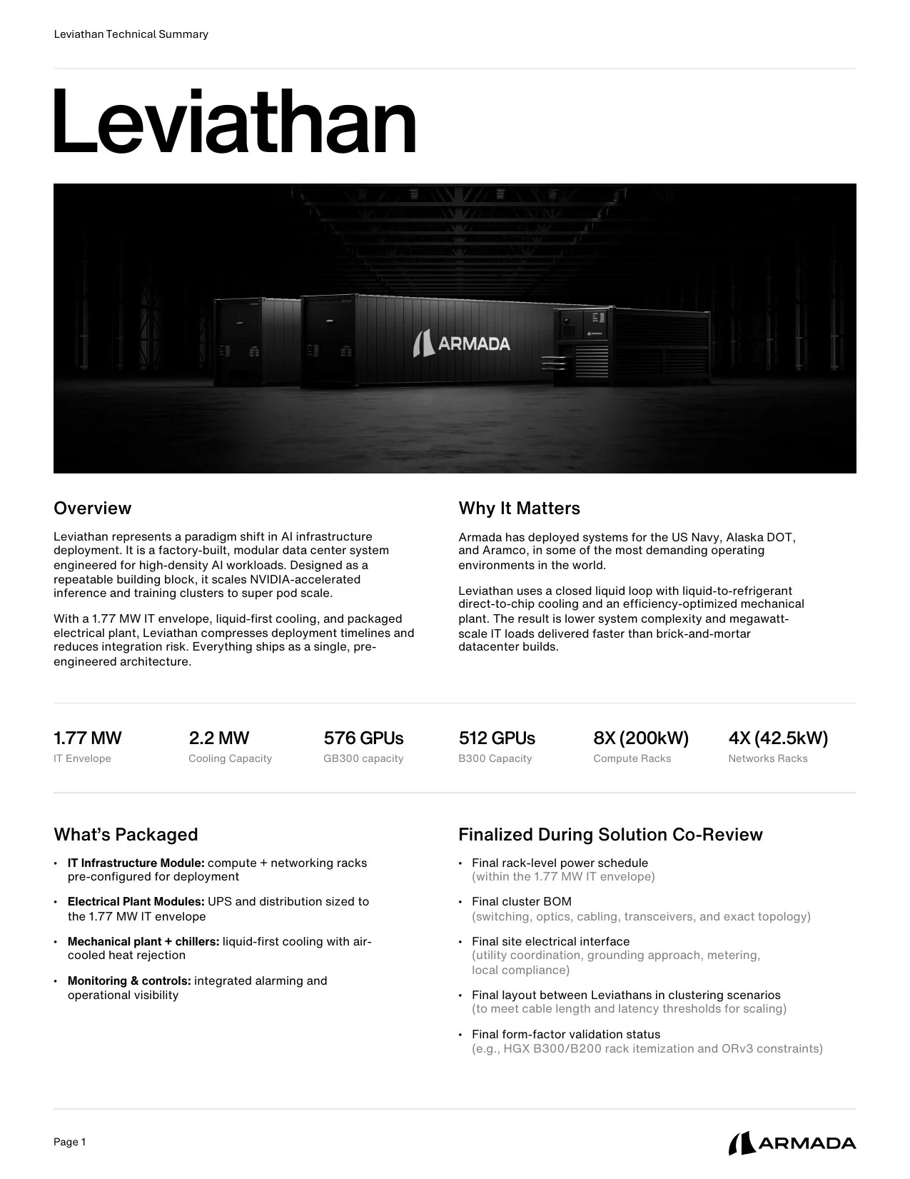Leviathan Technical Summary p.1