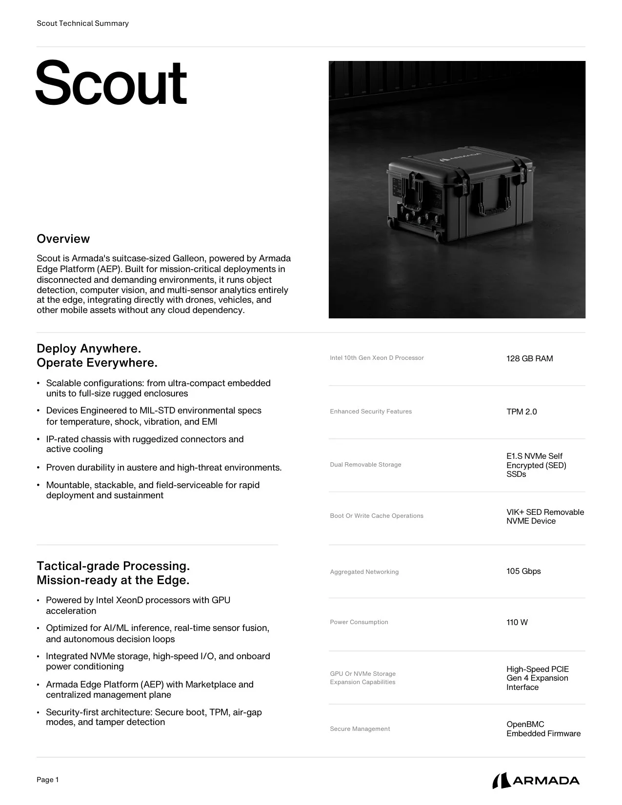 Scout Technical Summary